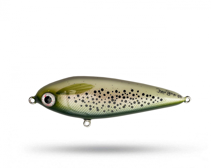 Juhlin Baits Bull Jerk - Upside Down Trout i gruppen Fiskedrag / Jerkbaits hos Örebro Fiske & Outdoor AB (Juhlin Bull Jerk UPT)